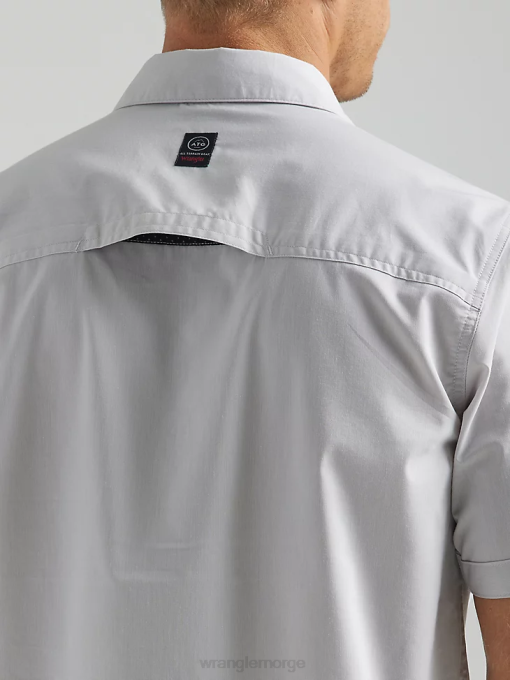 klær nei Wrangler menn atg asymmetrisk skjorte med glidelås mist (112333905) 8V40328