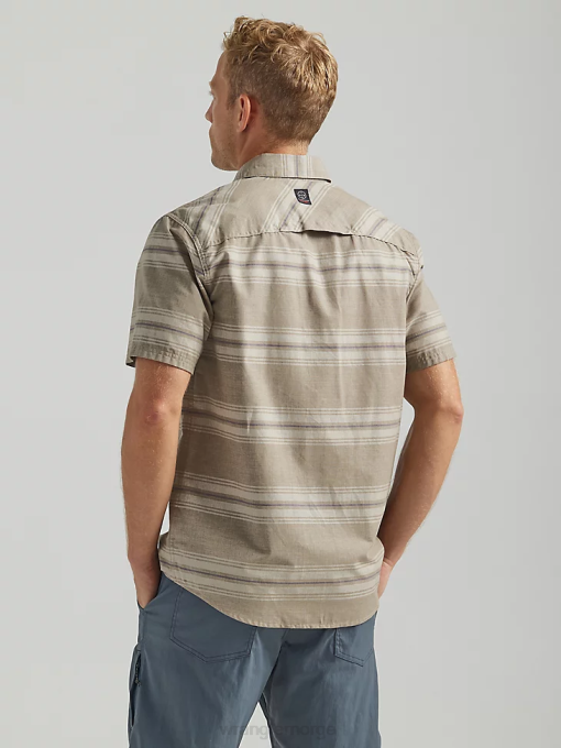 klær nei Wrangler menn atg by breeze skjorte cherry creek (112331239) 8V40313