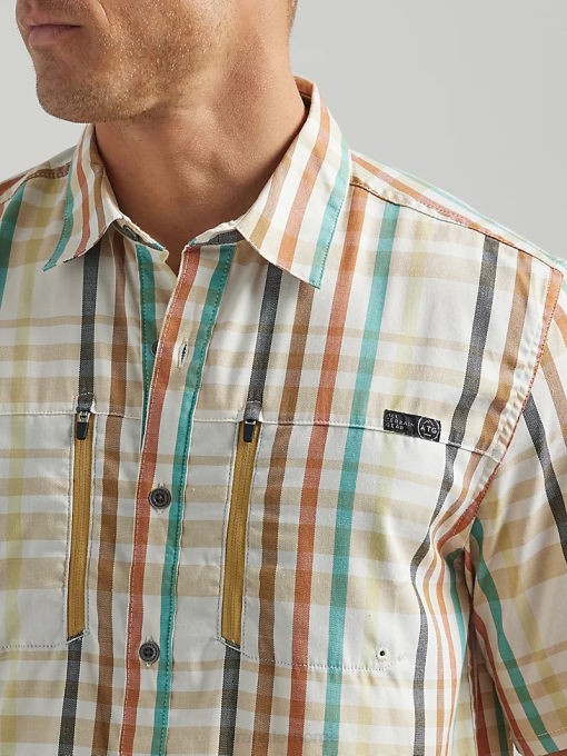 klær nei Wrangler menn atg by horizon rutete skjorte carolina beach (112331234) 8V40296