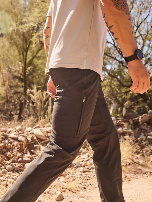 klær nei Wrangler menn atg fwds fem lommer bukse jet black (ns808jb) 8V40254