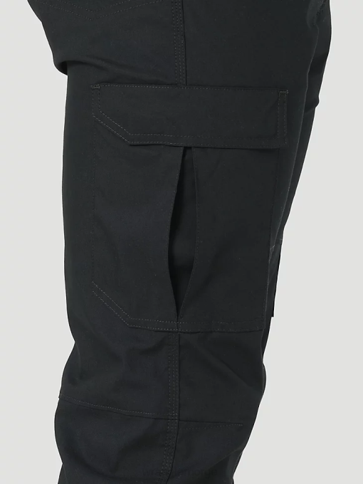 klær nei Wrangler menn atg range cargo pant jet black (112323453) 8V40239