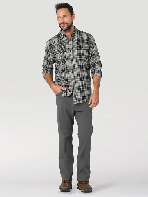 klær nei Wrangler menn atg syntetisk bruksbukse mørk skygge (ns849ds) 8V40628