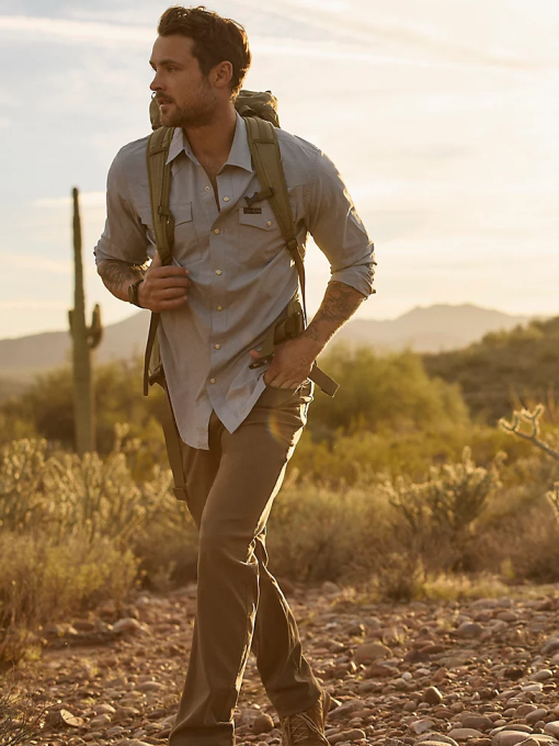 klær nei Wrangler menn atg westernskjorte Beringhavet (nsb92br) 8V40642