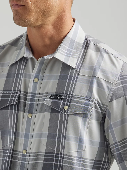 klær nei Wrangler menn atg westernskjorte gunnison river (112331265) 8V40452