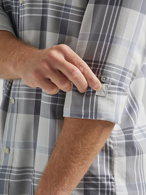 klær nei Wrangler menn atg westernskjorte gunnison river (112331265) 8V40452