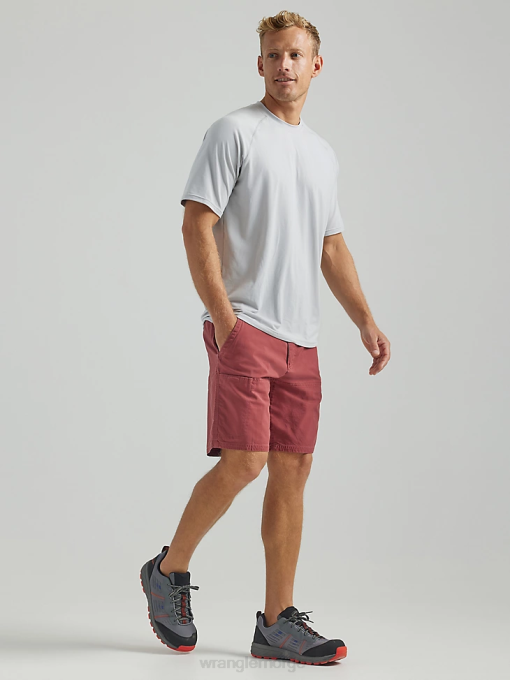 klær nei Wrangler menn atg ytelse strikket skjorte havnetåke (112331282) 8V40641