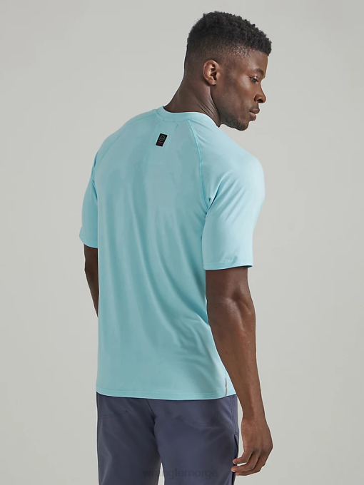 klær nei Wrangler menn atg ytelse strikket skjorte himmel (112331266) 8V40291