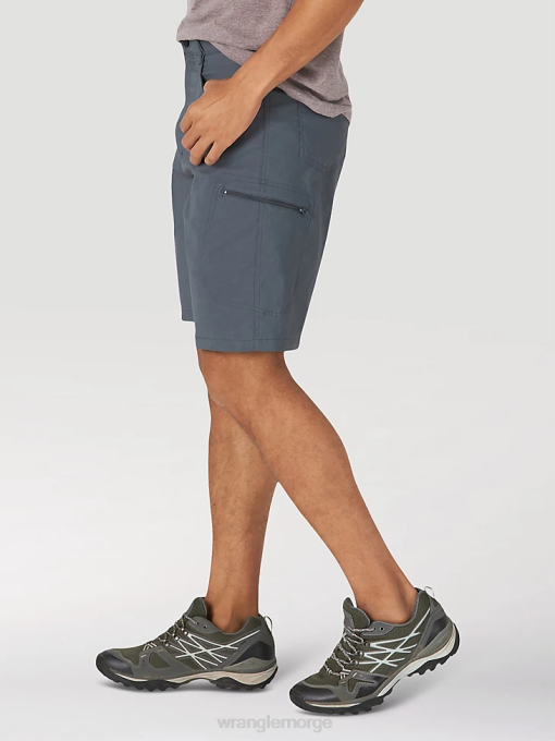 klær nei Wrangler menn autentikk komfort midje cargo kort granitt (10zm980gt) 8V40567