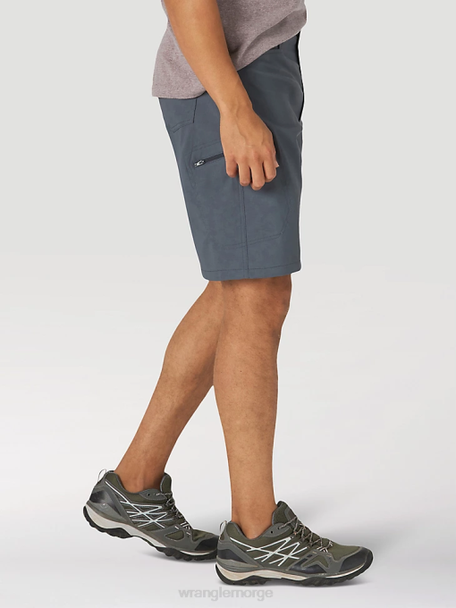 klær nei Wrangler menn autentikk komfort midje cargo kort granitt (10zm980gt) 8V40567