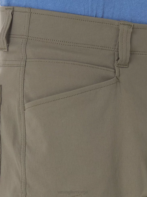 klær nei Wrangler menn autentikk komfort midje cargo kort jordgrønn (10zm980eg) 8V40568