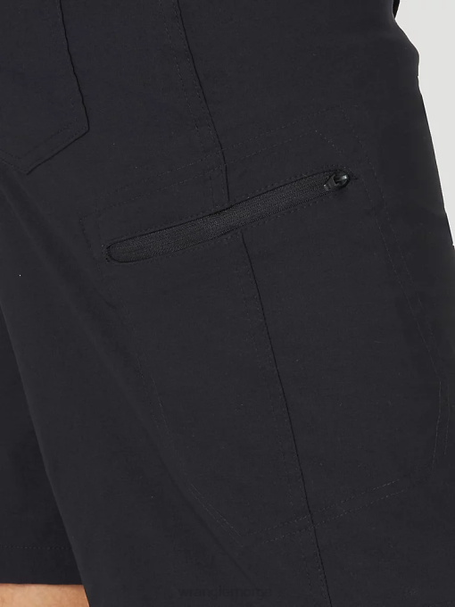 klær nei Wrangler menn autentikk komfort midje cargo kort svart (10zm980bl) 8V40571