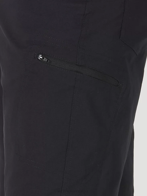 klær nei Wrangler menn autentikk komfort midje cargo kort svart (10zm980bl) 8V40571