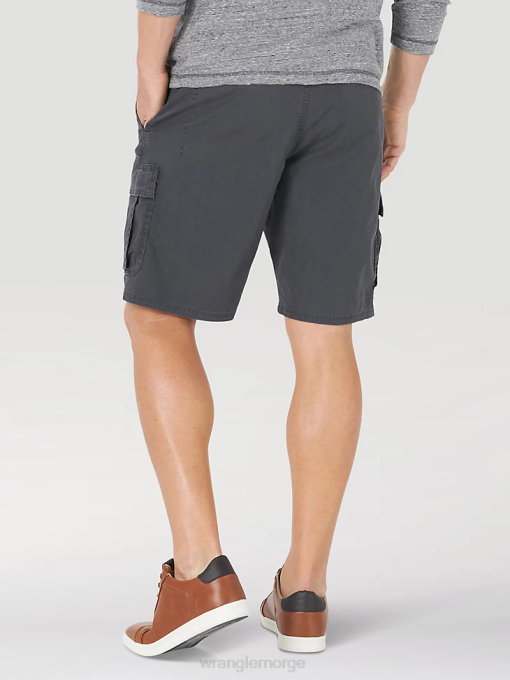 klær nei Wrangler menn autentikk stretch cargo short antrasitt (10zm6acah) 8V40559