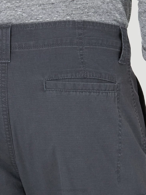 klær nei Wrangler menn autentikk stretch cargo short antrasitt (10zm6acah) 8V40559