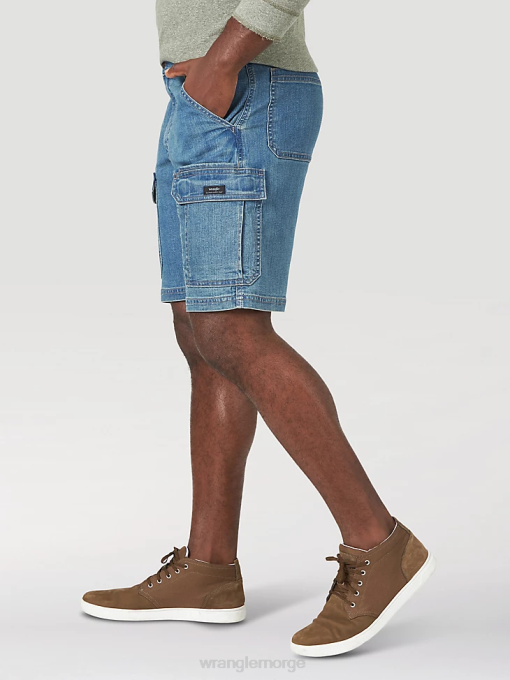 klær nei Wrangler menn autentikk stretch cargo short medium fargetone (10zm6admd) 8V40558