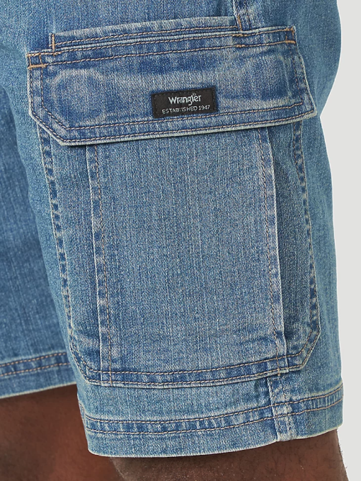 klær nei Wrangler menn autentikk stretch cargo short medium fargetone (10zm6admd) 8V40558
