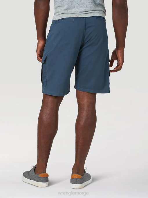 klær nei Wrangler menn autentikk stretch cargo short midnattsblått (10zm6acmb) 8V40557