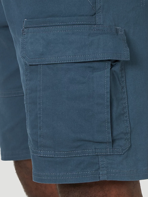 klær nei Wrangler menn autentikk stretch cargo short midnattsblått (10zm6acmb) 8V40557