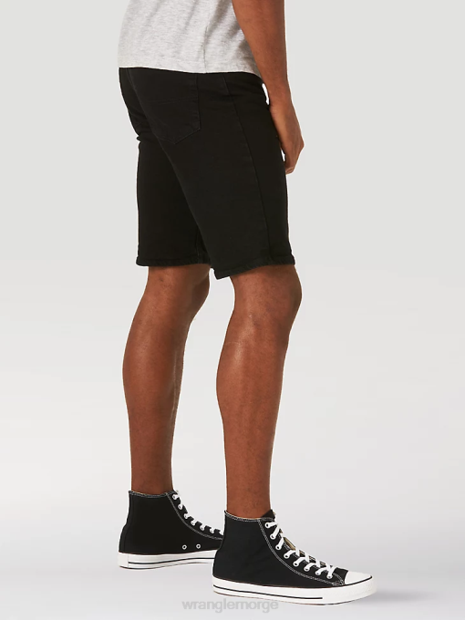 klær nei Wrangler menn autentisk avslappet jeanshorts jet black (10zm2s0jb) 8V40588