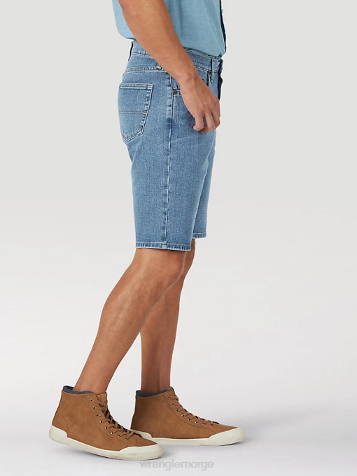 klær nei Wrangler menn autentisk avslappet jeanshorts steinvask-lys (10zm2s0sf) 8V40585