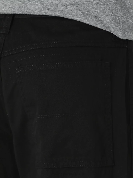 klær nei Wrangler menn autentisk avslappet lastbukse svart (10zm6lgbl) 8V40245