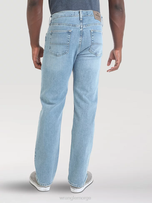 klær nei Wrangler menn autentisk avslappet passform flex jean steinvask-lys (10zm200sf) 8V40100