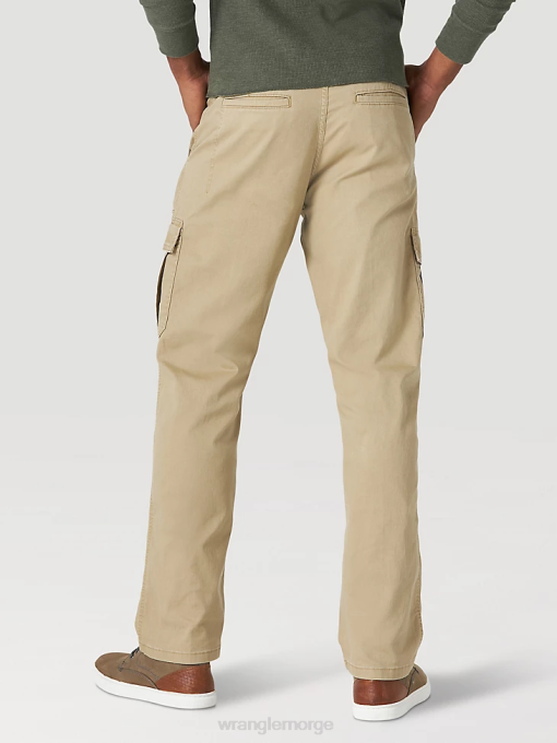 klær nei Wrangler menn autentisk avslappet stretch cargobukse elmwood (10zm7abew) 8V40232