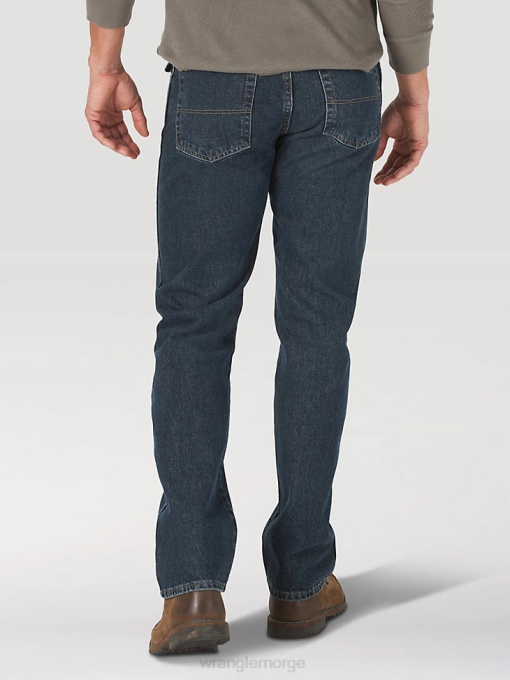 klær nei Wrangler menn autentisk bomullsjeans med normal passform storm (10zm100st) 8V40150