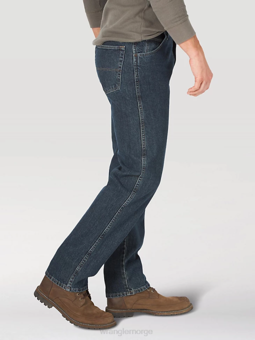 klær nei Wrangler menn autentisk bomullsjeans med normal passform storm (10zm100st) 8V40150