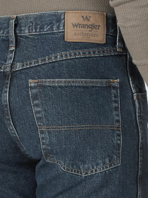 klær nei Wrangler menn autentisk bomullsjeans med normal passform storm (10zm100st) 8V40150