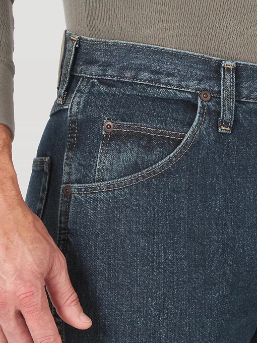 klær nei Wrangler menn autentisk bomullsjeans med normal passform storm (10zm100st) 8V40150