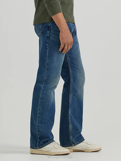 klær nei Wrangler menn autentisk bootcut jean med avslappet passform medium indigo (10zm4rbgi) 8V40125