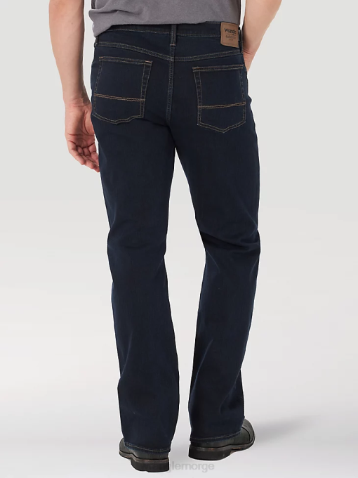 klær nei Wrangler menn autentisk bootcut jean med avslappet passform mørk havn (10zm4rbdh) 8V40124