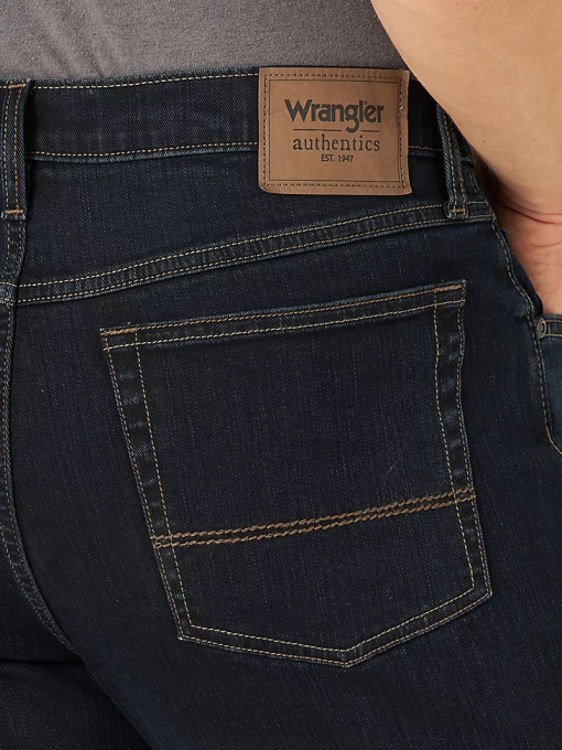 klær nei Wrangler menn autentisk bootcut jean med avslappet passform mørk havn (10zm4rbdh) 8V40124