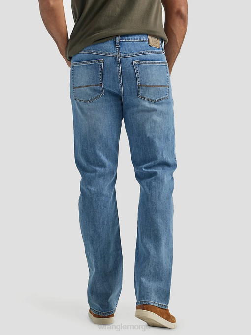 klær nei Wrangler menn autentisk bootcut jean med avslappet passform riptide (10zm4rbrp) 8V40122