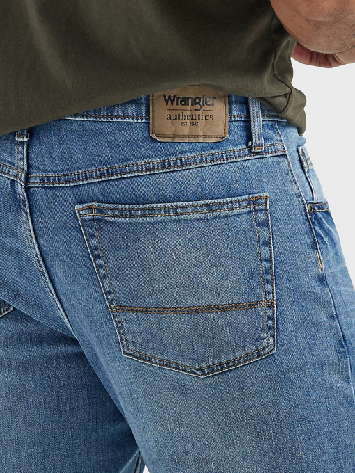 klær nei Wrangler menn autentisk bootcut jean med avslappet passform riptide (10zm4rbrp) 8V40122