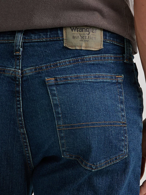 klær nei Wrangler menn autentisk normal passform komfort midje jeans rhodes (112318429) 8V40202