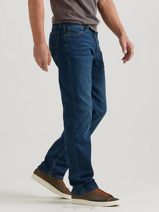 klær nei Wrangler menn autentisk normal passform komfort midje jeans rhodes (112318429) 8V40202