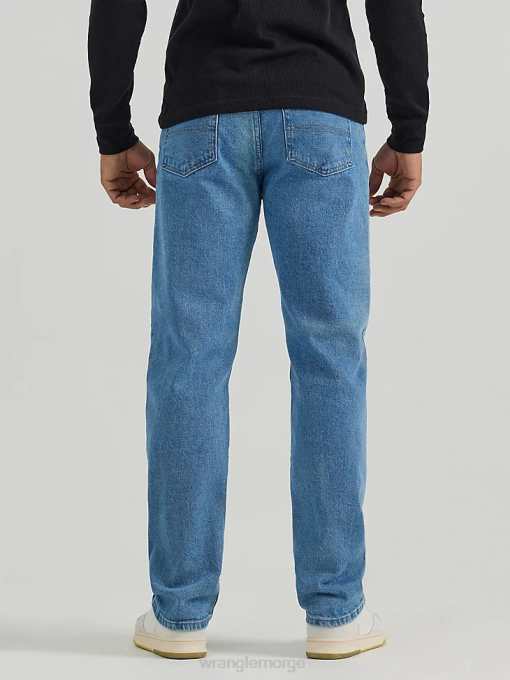 klær nei Wrangler menn autentisk regular fit flex jean lett stein (10zm100sx) 8V40132