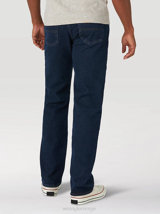 klær nei Wrangler menn autentisk regular fit flex jean midnatt (10zm100mf) 8V40133