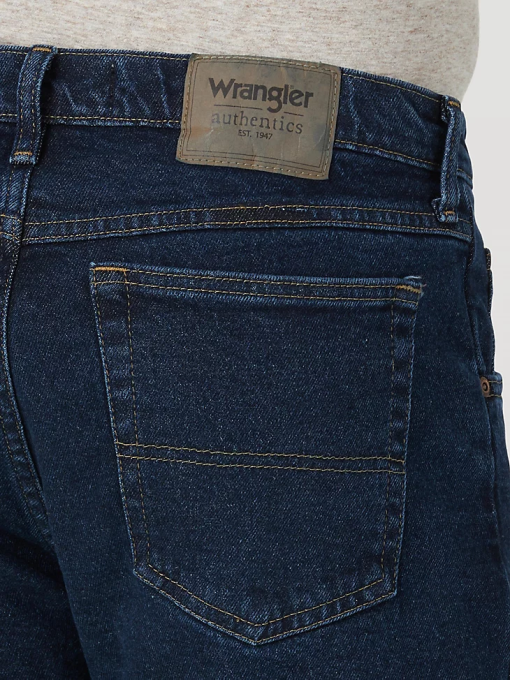 klær nei Wrangler menn autentisk regular fit flex jean midnatt (10zm100mf) 8V40133