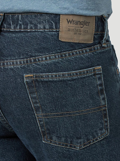 klær nei Wrangler menn autentiske bomullsjeans med avslappet passform storm (10zm200sm) 8V40116