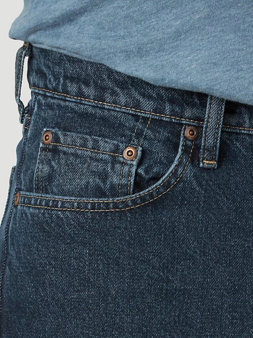 klær nei Wrangler menn autentiske bomullsjeans med avslappet passform storm (10zm200sm) 8V40116