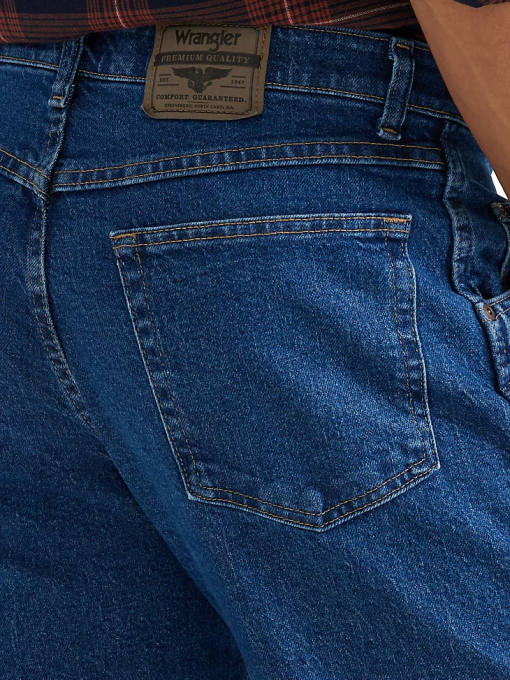 klær nei Wrangler menn comfort solutions series comfort fit jean mørk flex (855waqd) 8V40109