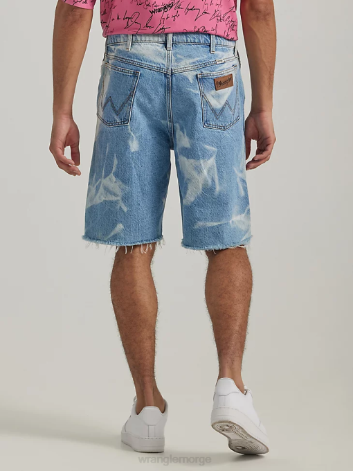 klær nei Wrangler menn denim shorts med løs passform beinhage (112332620) 8V40582