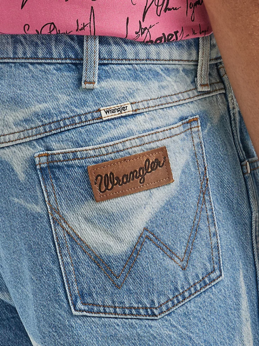 klær nei Wrangler menn denim shorts med løs passform beinhage (112332620) 8V40582
