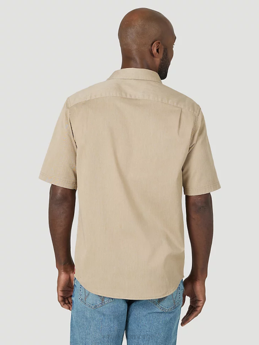 klær nei Wrangler menn episk myk twill-skjorte almvedlyng (112315232) 8V40360