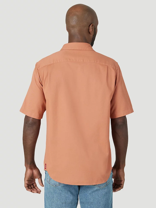 klær nei Wrangler menn episk myk twill-skjorte kobberbrun (112315228) 8V40362