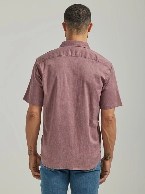 klær nei Wrangler menn episk myk twill-skjorte sobellyng (112333277) 8V40358