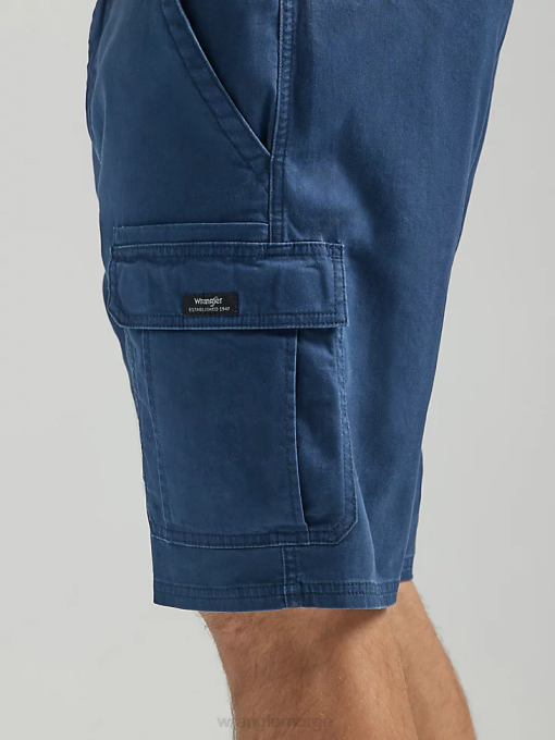 klær nei Wrangler menn femstjerners premium cargo short admiral blå (112336283) 8V40517